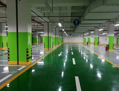 盐城盐城停车场标线施工